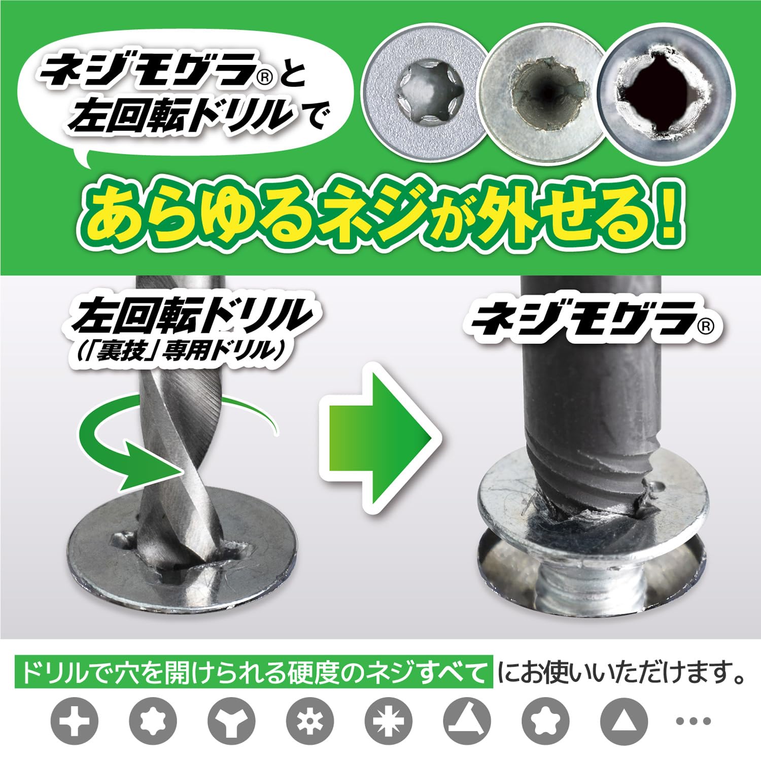 Amazon | エンジニア MINIドライヴ&ネジモグラ「裏技」セット なめた